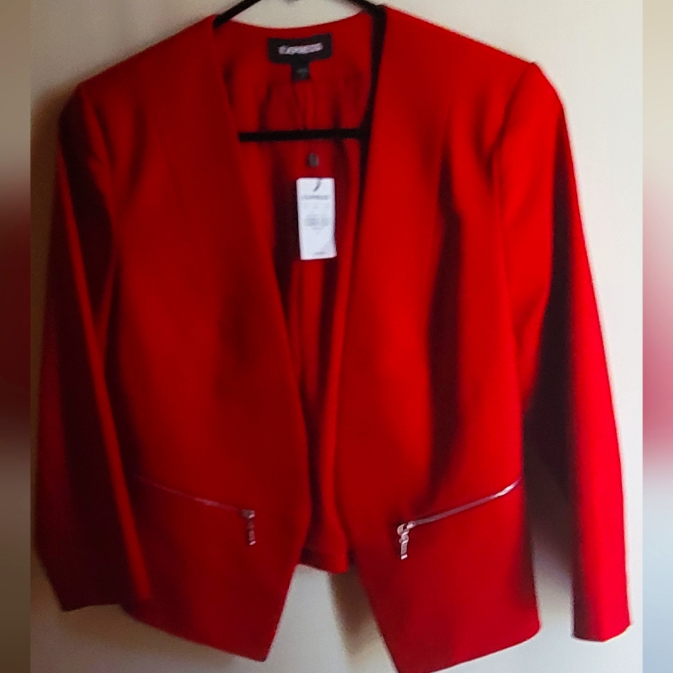 Express Jacket Brand New Red